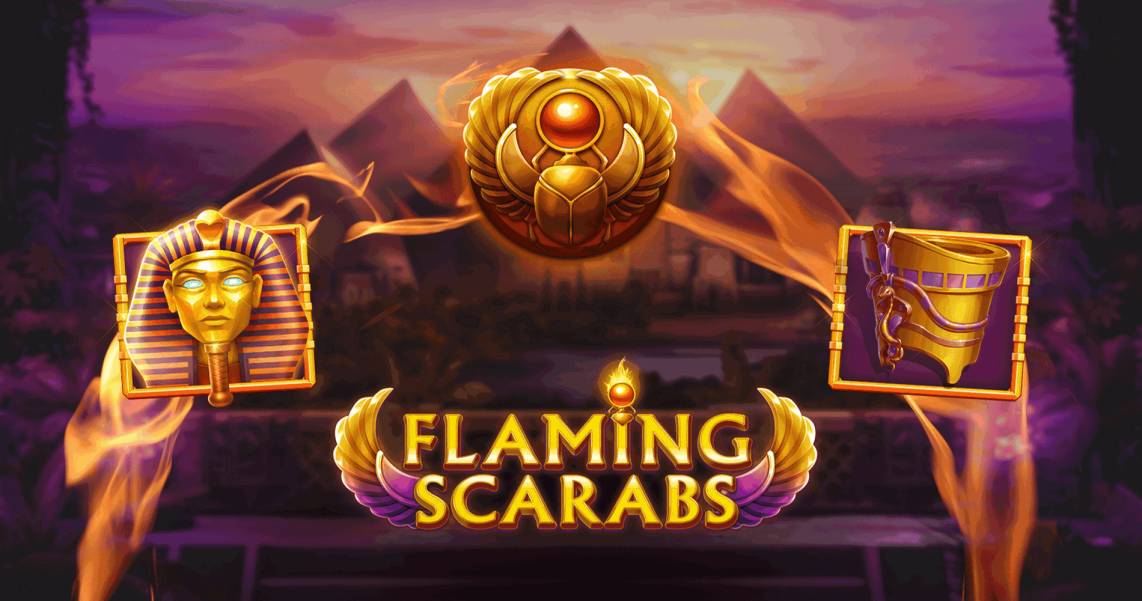 Flaming Scarabs slot