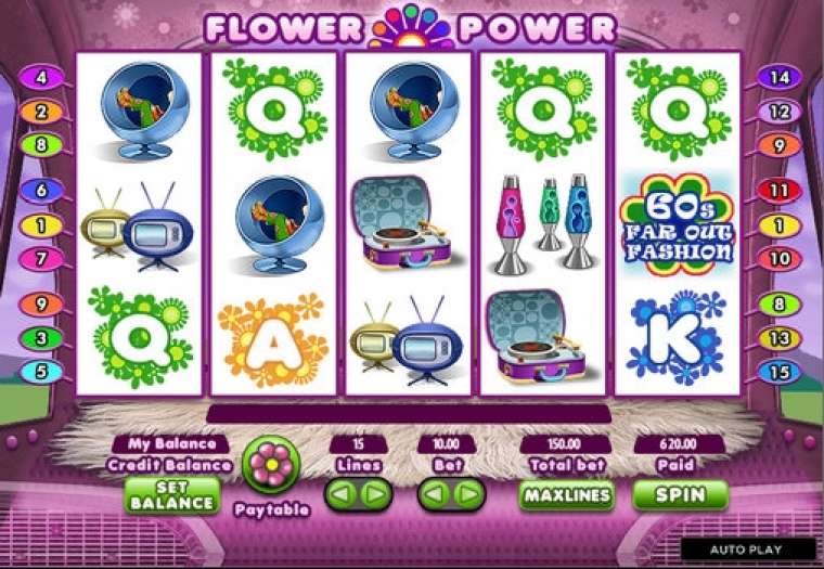 Play Flower Power slot CA