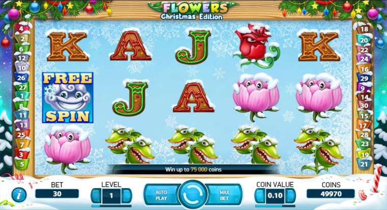 Play Flowers: Christmas Edition slot CA