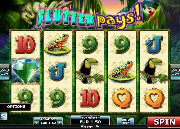 Play Flutter Pays! slot CA
