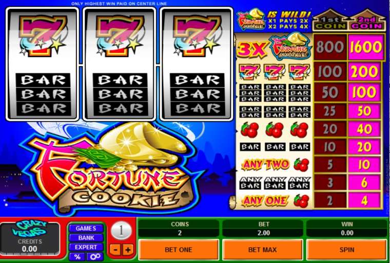 Play Fortune Cookie slot CA