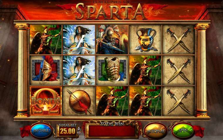 Play Fortunes of Sparta slot CA
