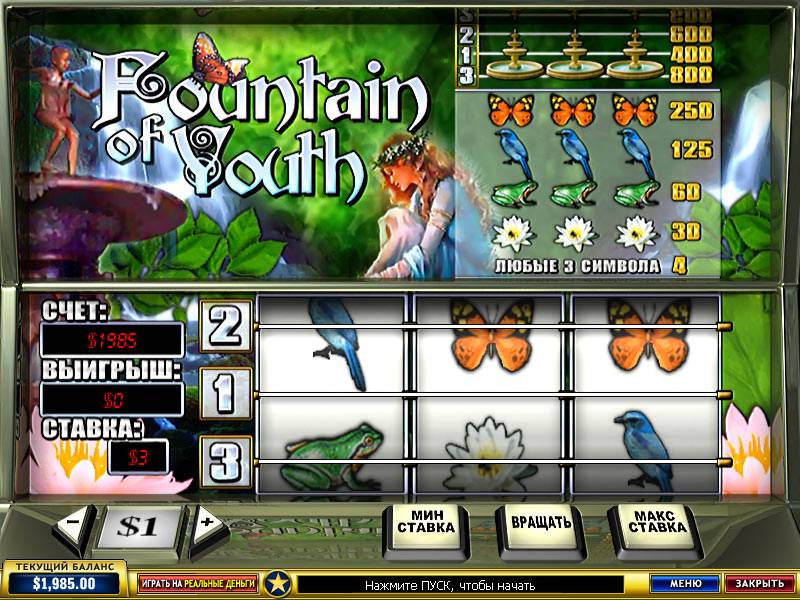 Fountain of Youth slot
