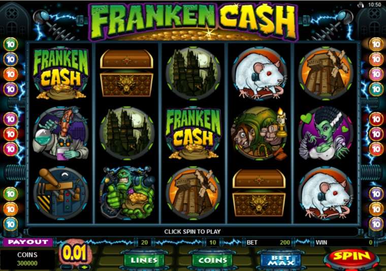 Play Franken Cash slot CA