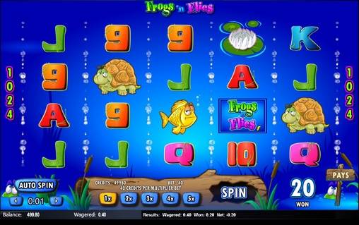 Frogs N’ Flies slot