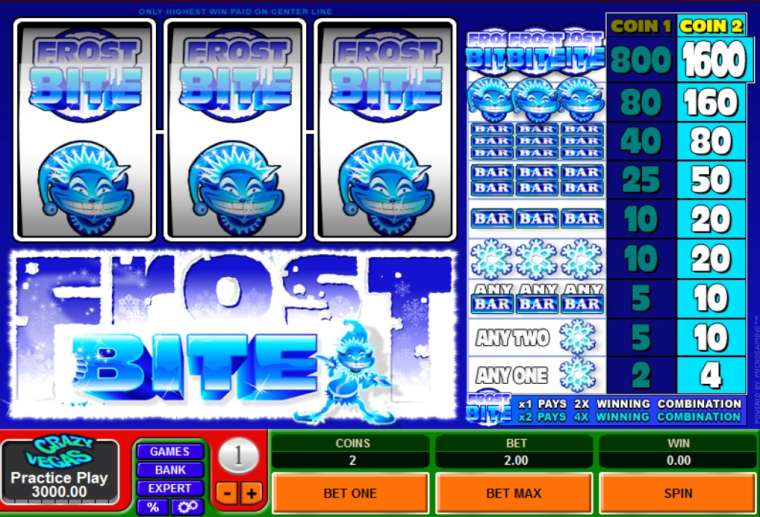 Play Frost Bite slot CA