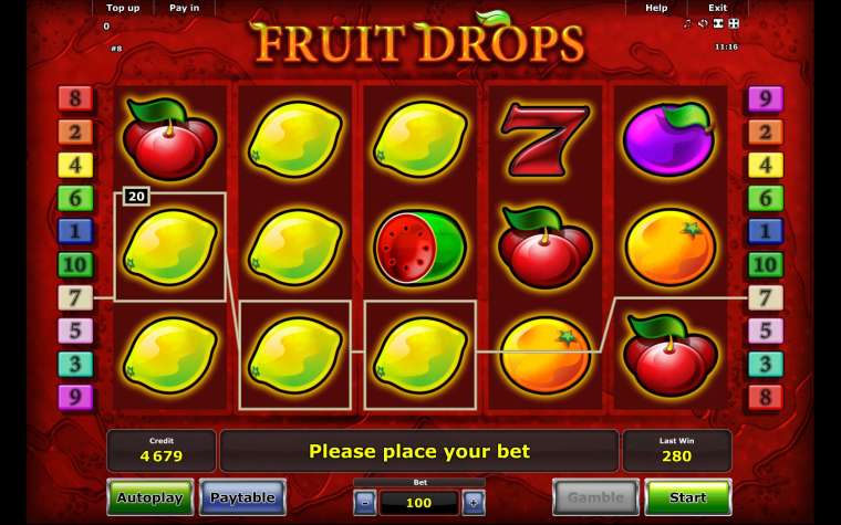 Play Fruit Drops slot CA