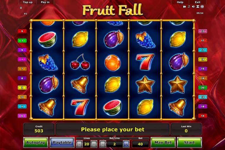Play Fruit Fall slot CA