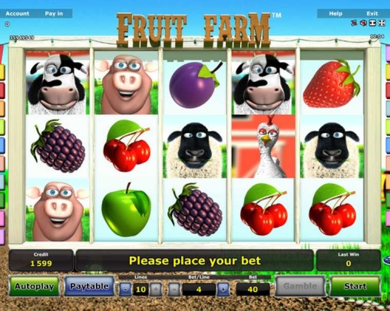 Play Fruit Farm slot CA