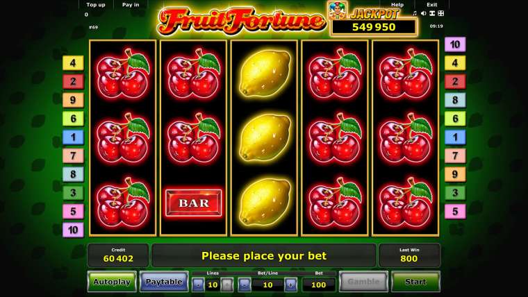 Play Fruit Fortune slot CA