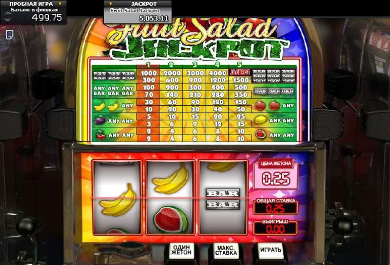 Play Fruit Salad Jackpot slot CA