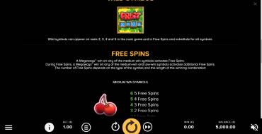 Fruit Shop Megaways: Rules
