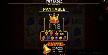Fruits Royale 100: Special symbols