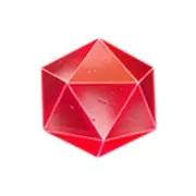 Fruitzy Frenzy Feverenzy MultiChase: Red gemstone