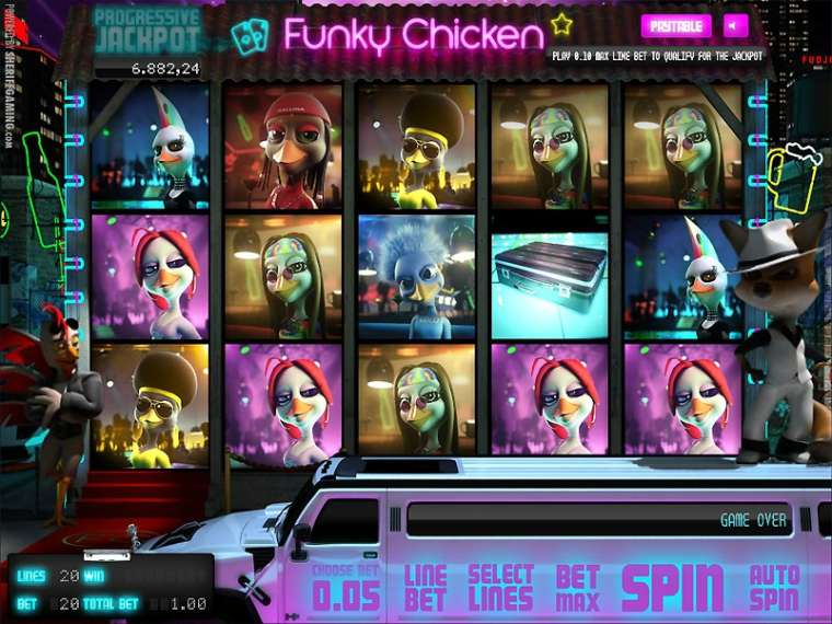 Play Funky Chicken slot CA