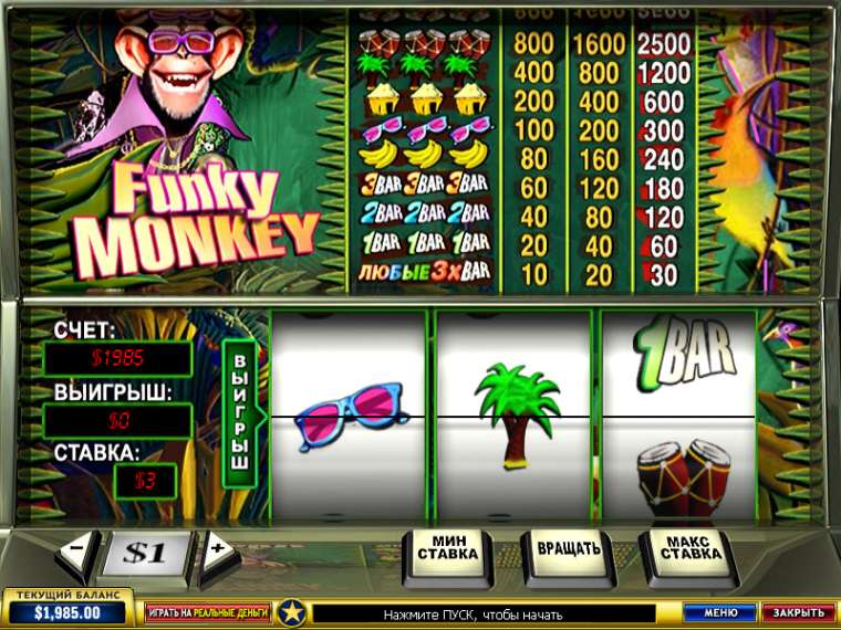 Play Funky Monkey slot CA