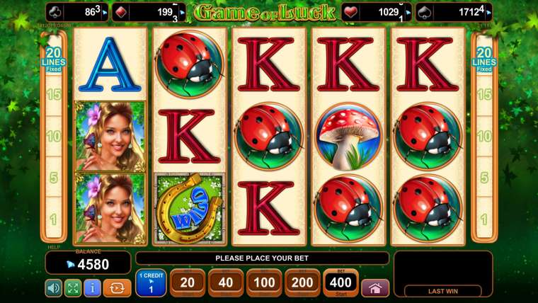 Play Game of Luck slot CA