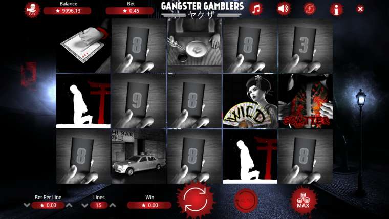Play Gangster Gamblers slot CA