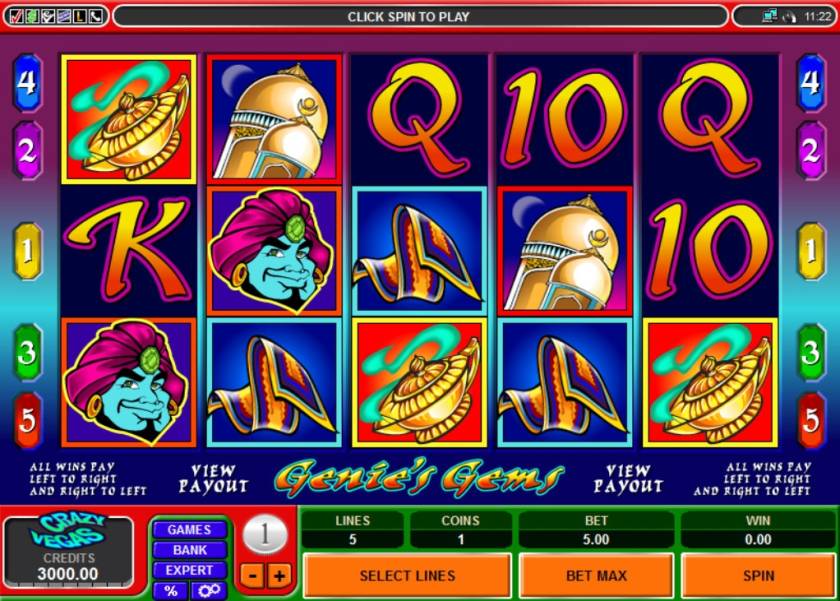 Genie’s Gems slot
