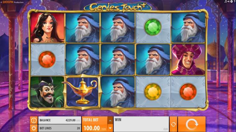 Play Genies Touch slot CA
