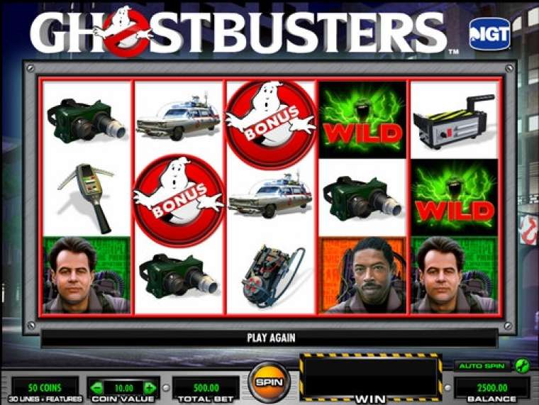 Play Ghostbusters slot CA