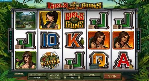 Girls with Guns: Jungle Heat slot