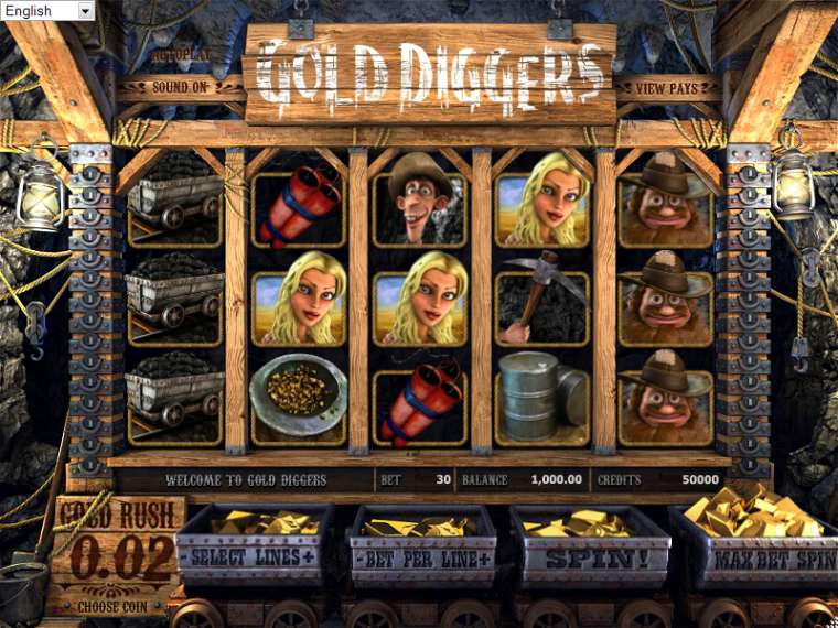 Play Gold Diggers slot CA