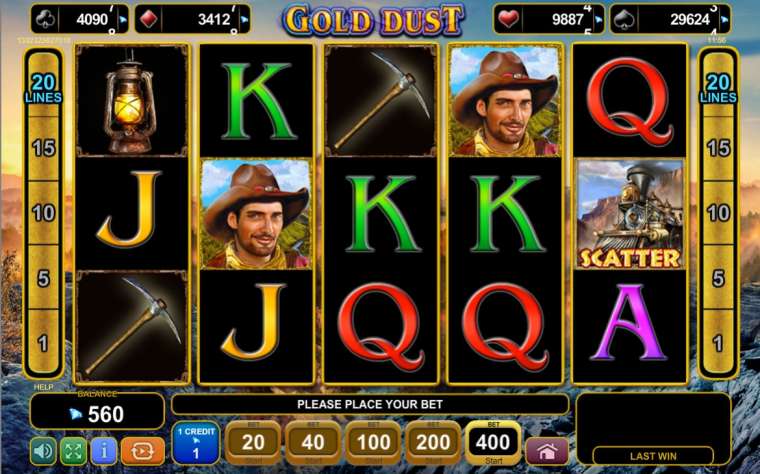 Play Gold Dust slot CA