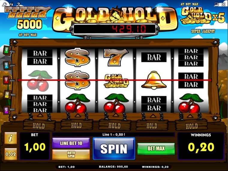 Play Gold Hold slot CA