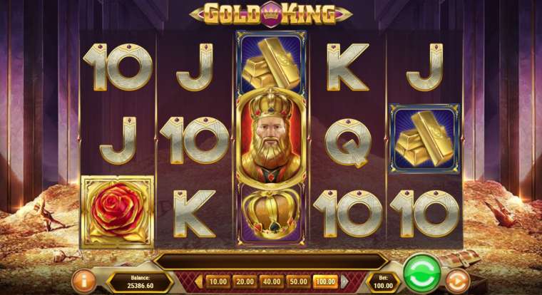 Play Gold King slot CA