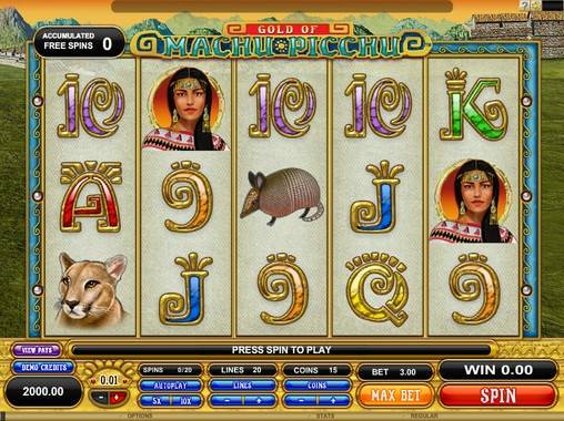 Gold of Machu Picchu slot