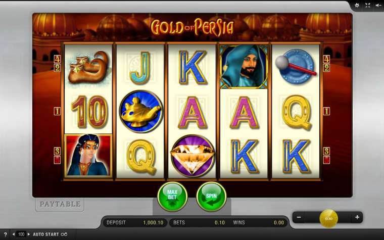 Play Gold of Persia slot CA