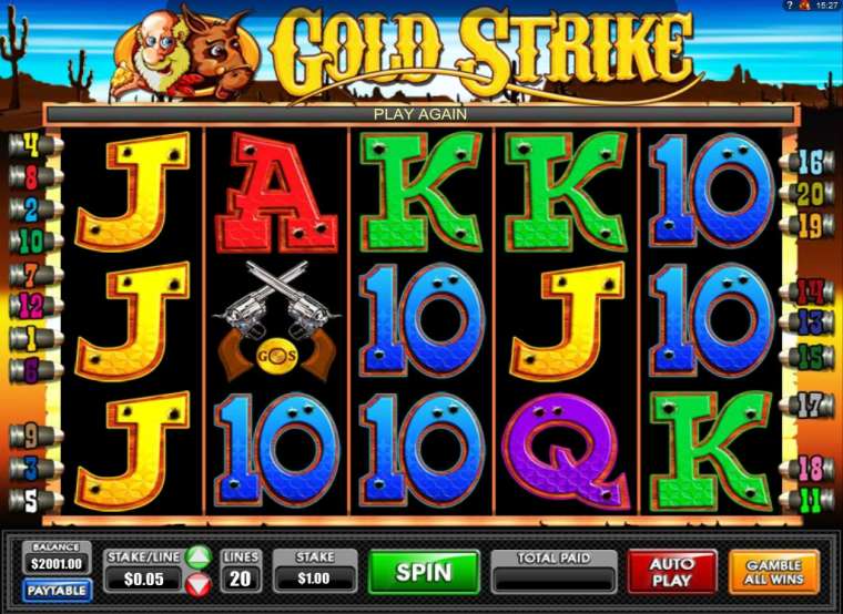 Play Gold Strike slot CA