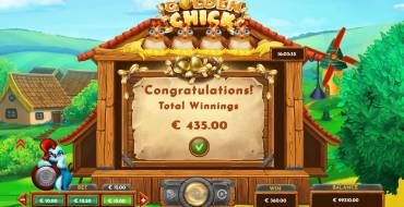 Golden Chick: Winnings