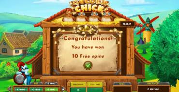 Golden Chick: Free spins and/or respins