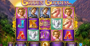 Golden Goddess: Slot machine
