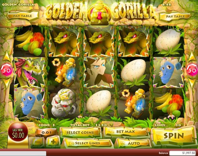Play Golden Gorilla slot CA