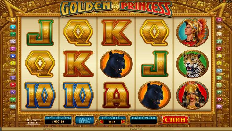 Play Golden Princess slot CA