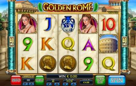 Golden Rome by Leander Games CA