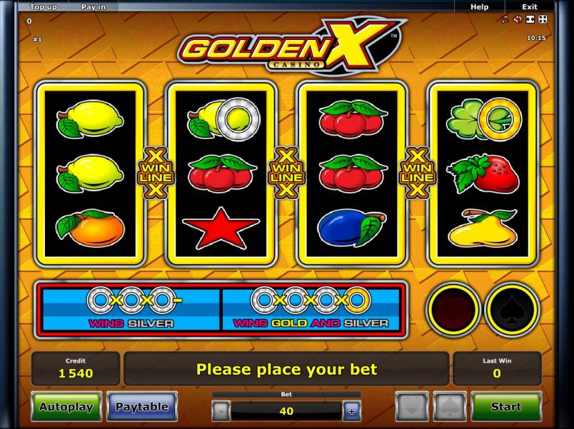 Golden X Casino slot