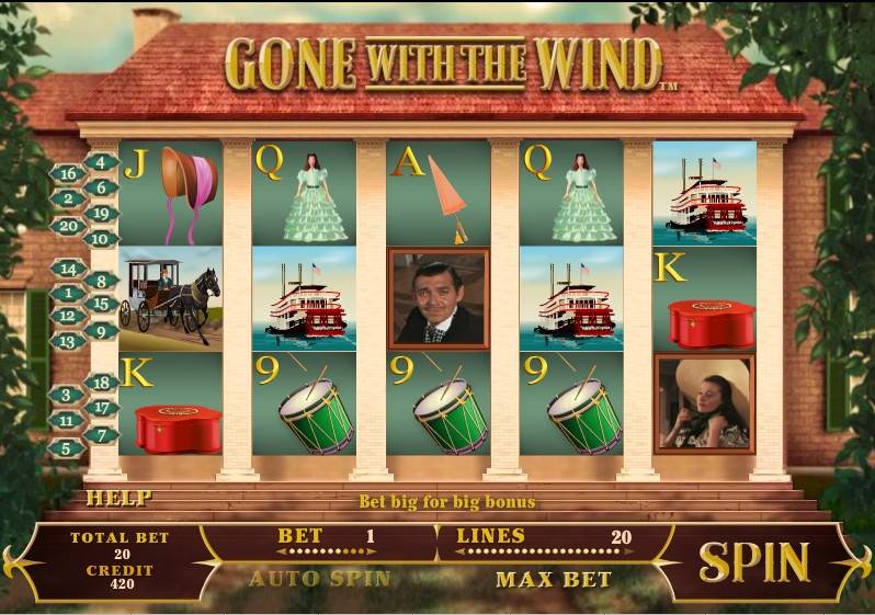 Gone with the Wind slot