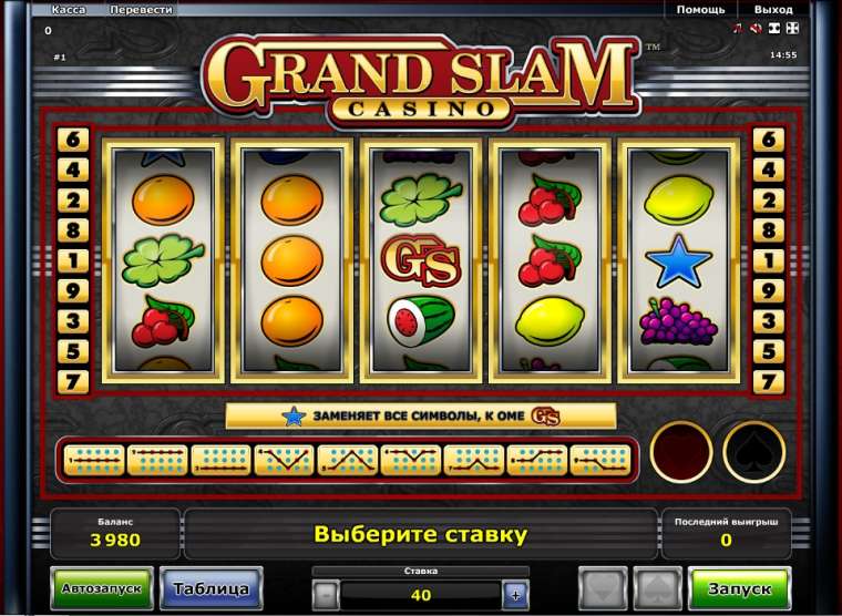 Play Grand Slam Casino slot CA