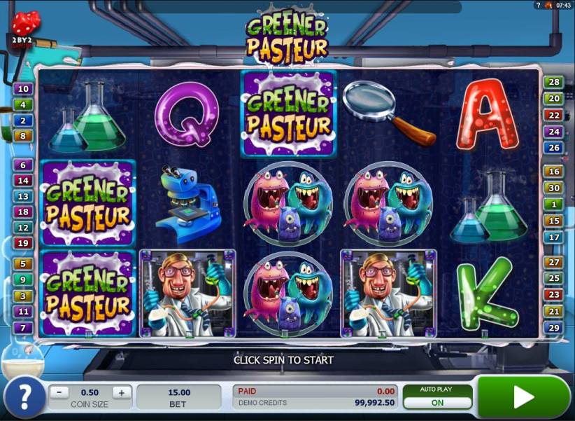 Greener Pasteur slot