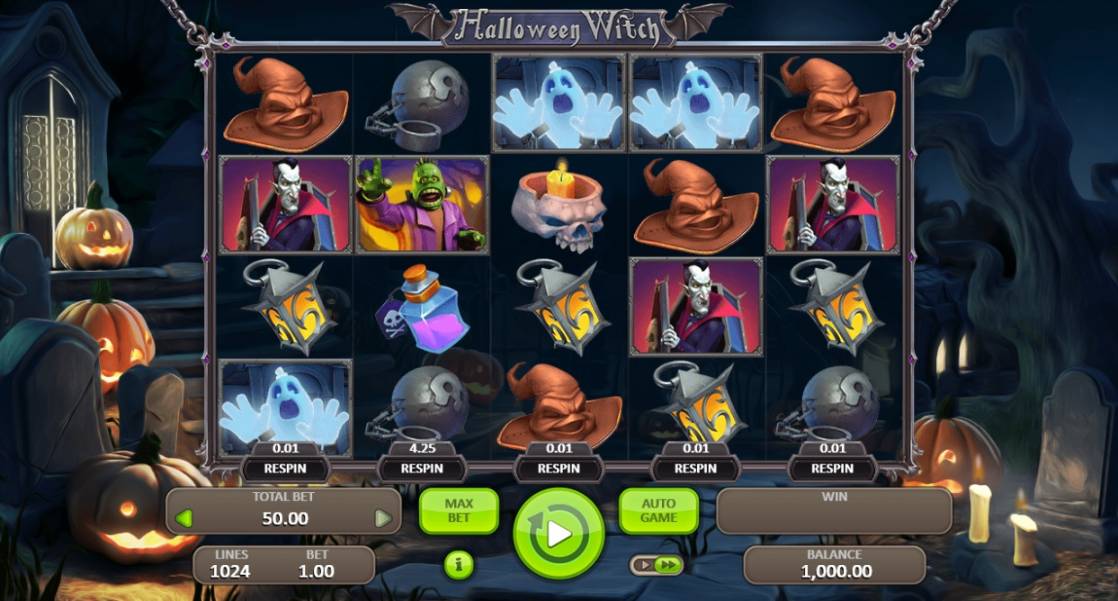 Halloween Witch slot