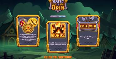Halls of Odin: Unique features