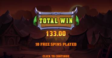Halls of Odin: Winnings