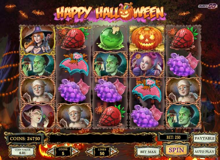 Play Happy Halloween slot CA