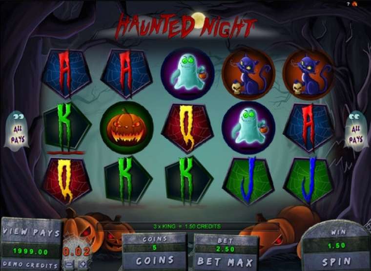 Play Haunted Night slot CA