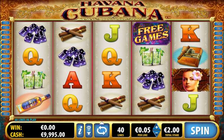 Play Havana Cubana slot CA