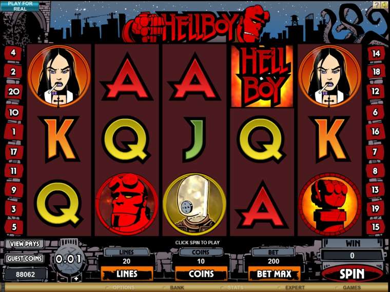 Play Hellboy slot CA